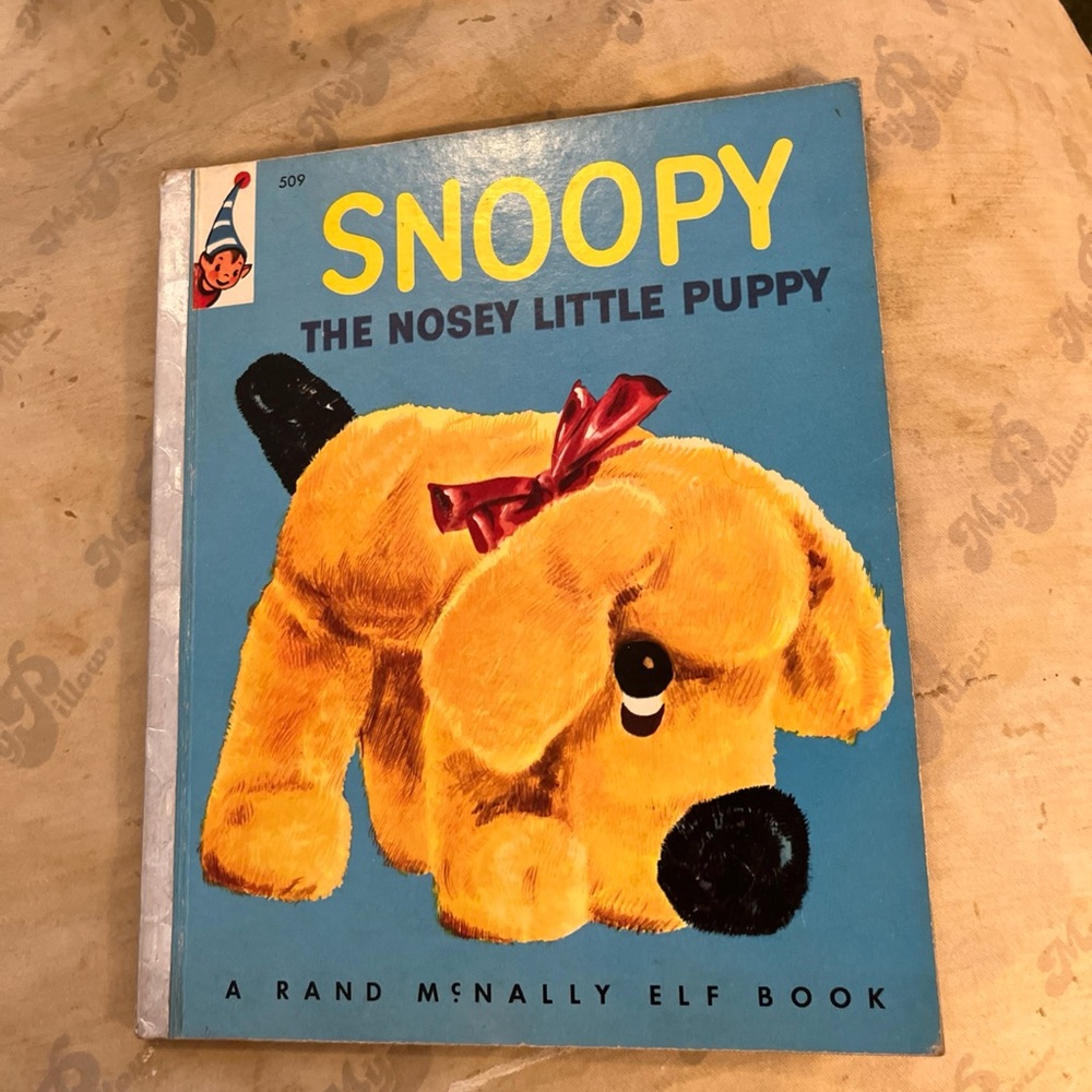 2/$25 1954 Snoopy The Nosey Little Puppy